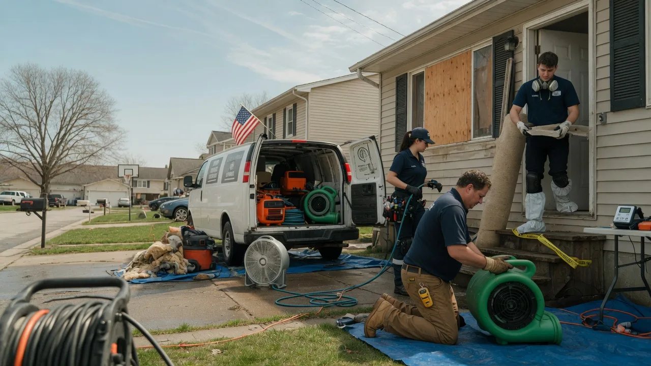 Water Damage Restoration in Sulphur, IN near me